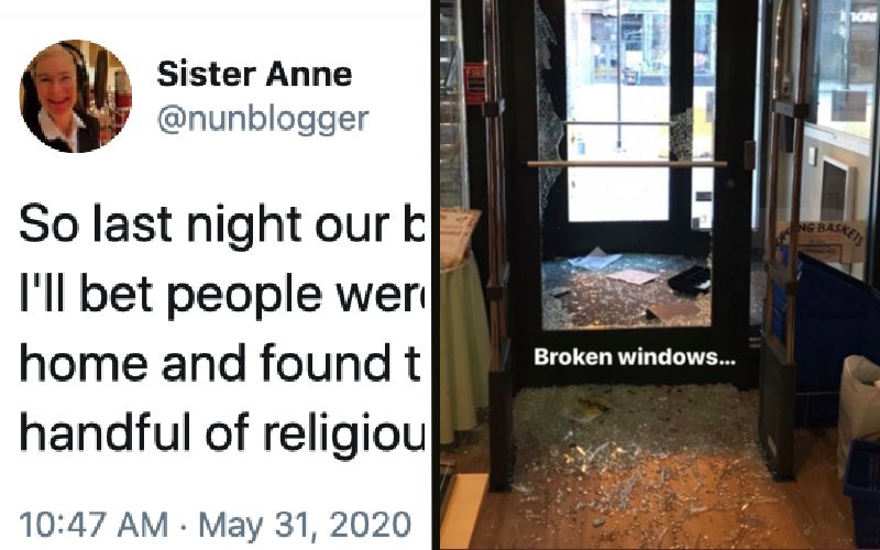 Rioters Loot Catholic Media Nuns' Bookstore in Downtown Chicago: "My Heart is Breaking"