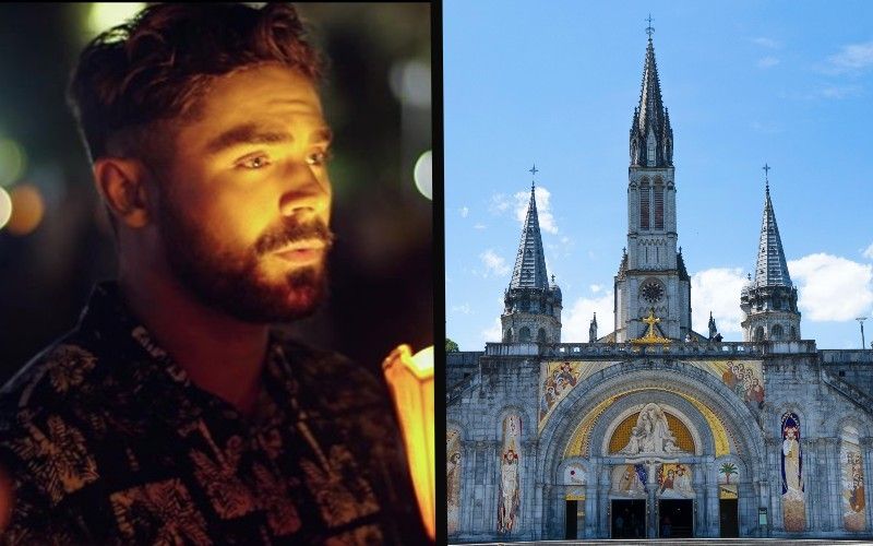 Actor Zac Efron Visits Lourdes Sanctuary in Netflix Series: "Incredibly Special and Holy Place"