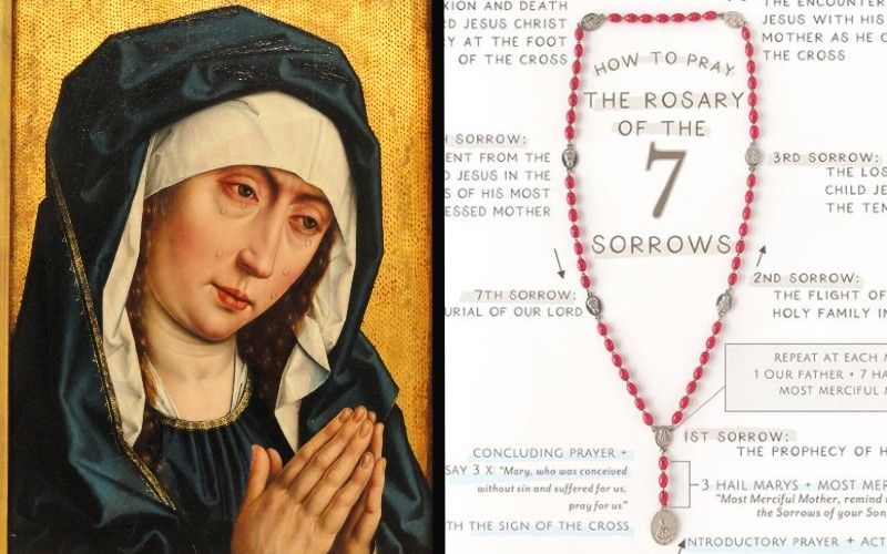 How to Pray the 7 Sorrows Rosary & Our Lady's Miraculous Promises, According to a Visionary
