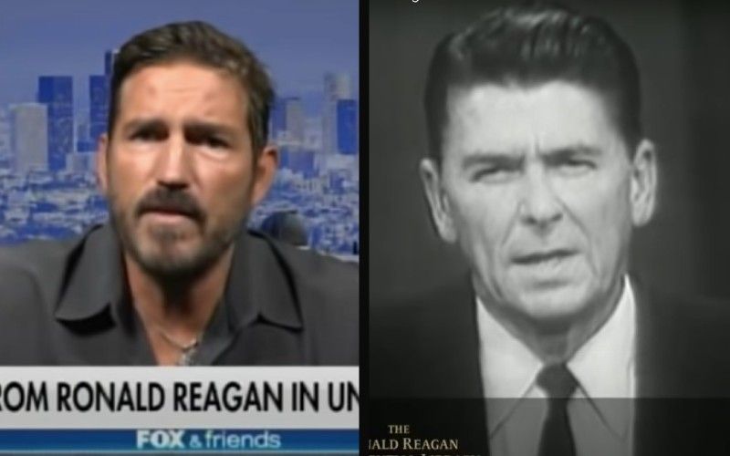 Jim Caviezel Warns Christians Against Appeasement, Cites Reagan: "Evil is Powerless if the Good Are Unafraid"