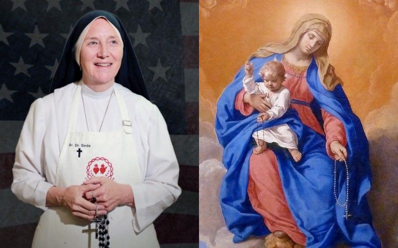 Sr. Dede Byrne Leads LIVE Election Night Rosary - Pray With Her Here!
