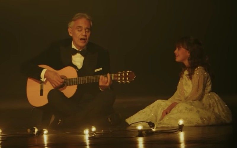 Wow! Listen to Andrea Bocelli & His Daughter's Beautiful Version of 'Hallelujah' for Christmas