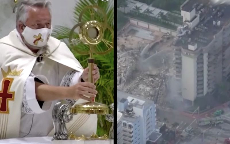 10 Catholic Families Missing After Miami Condo Collapse, 109 Florida Parishes Pray for Victims