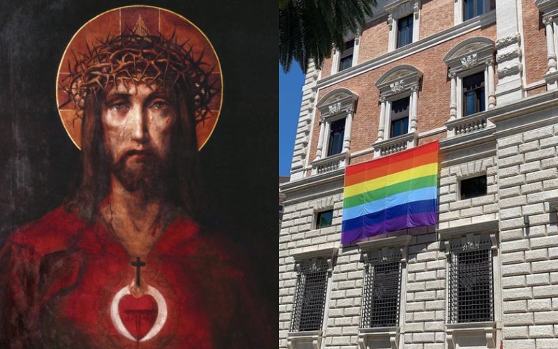 U.S. Embassy to Holy See Faces Backlash for Celebrating Pride Month With Rainbow Flag