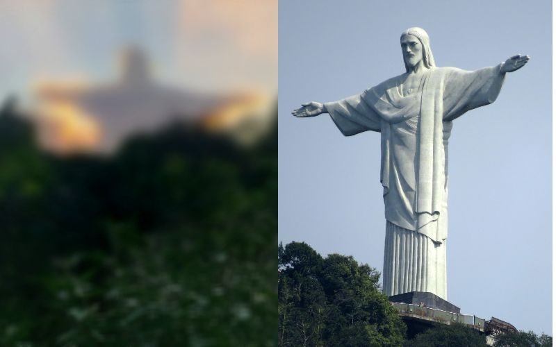 Christ the Redeemer Appears in Beautiful Sunset of Unaltered Viral Photo in Mexico