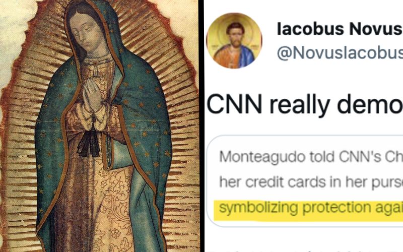 CNN Calls Our Lady a "Symbol" for "Protection Against Bad Things" in Awkward Mistake