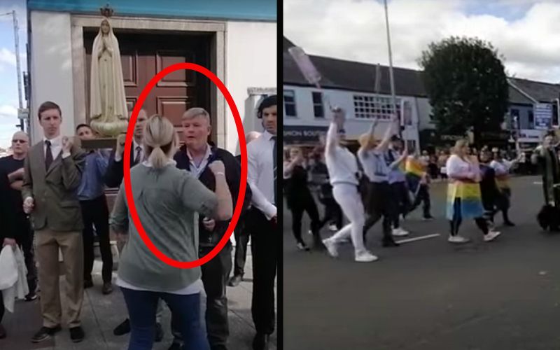 Catholic Punched While Praying the Rosary at Pride Parade in Ireland (Video Inside)