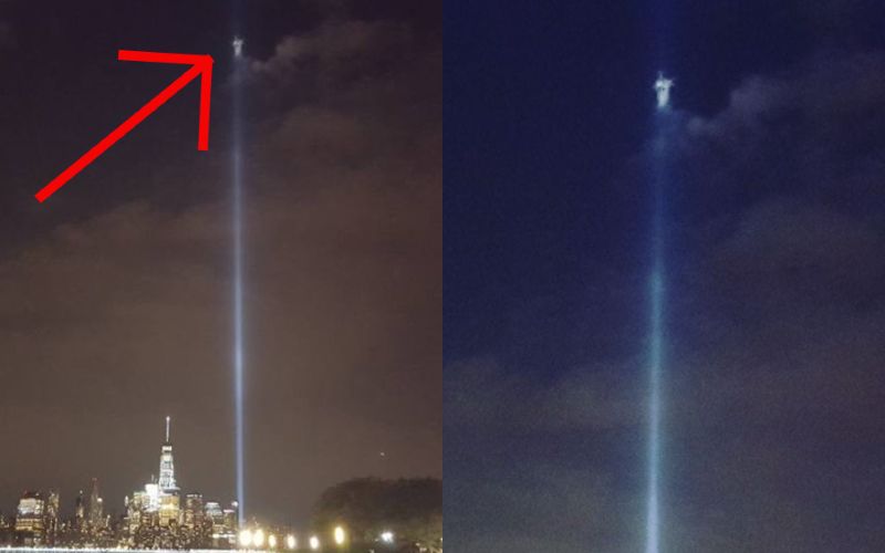 Did Jesus Appear Above the 9/11 Ground Zero Memorial? The Incredible Viral Photo