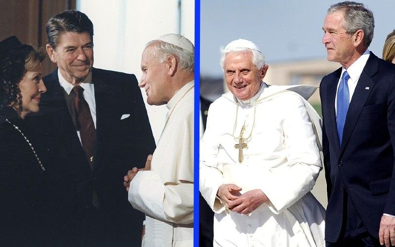 11 Epic Videos of Popes Meeting U.S. Presidents Throughout the Years