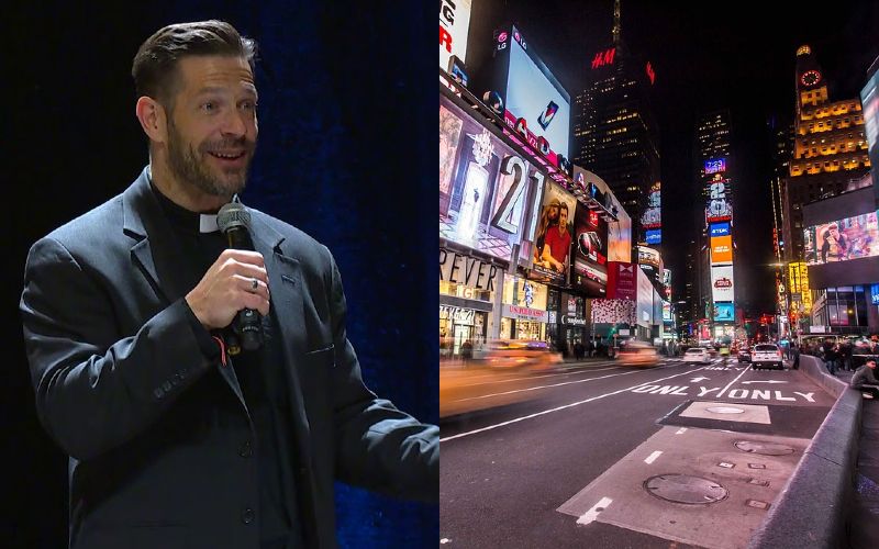 Fr. Mike Schmitz to Appear on Times Square Billboard in NYC