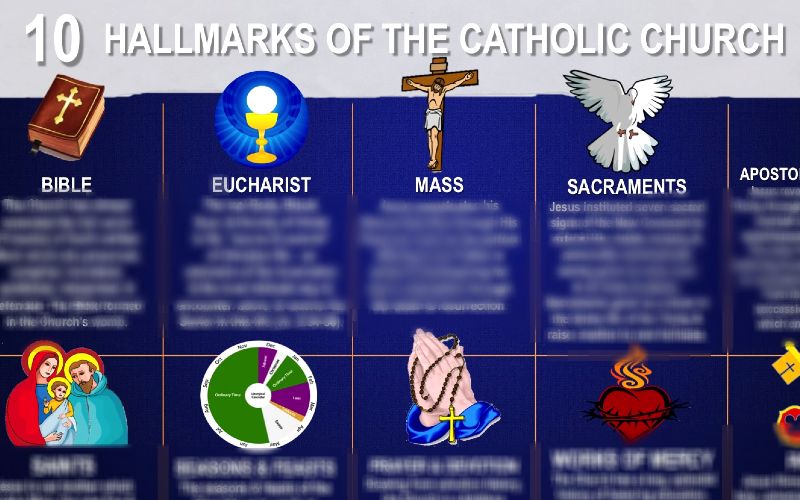 10 Hallmarks of the Catholic Church, in One Awesome Infographic