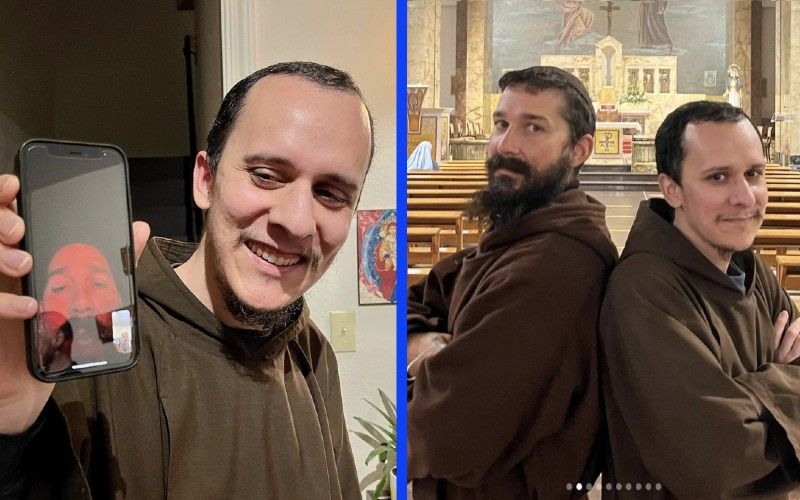 Transformers Actor Shia LaBeouf Surprises Priestly Discernment Retreat With FaceTime Call