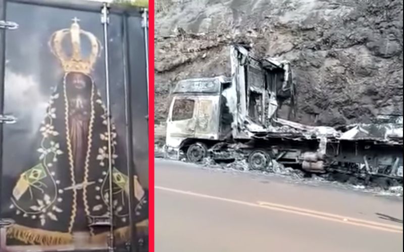 "Our Lady's Great Power": Truck Burns & Firefighters Discover Something "Supernatural"