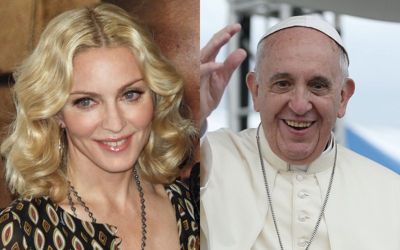 Singer Madonna Pleads for Meeting With Pope Francis & Priests Respond