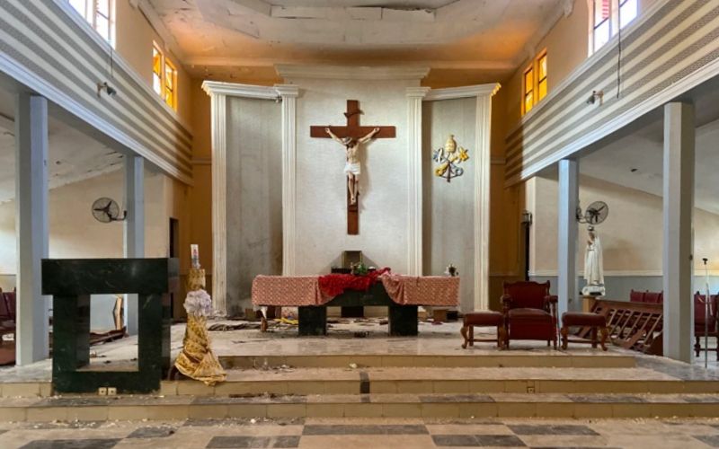 Gunmen Kill 50+ Catholics in "Satanic" Nigerian Church Terror Attack, Aftermath Images Surface