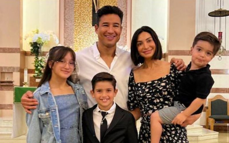 'Saved by the Bell' Actor Mario Lopez & Wife Celebrate Son's 1st Communion on Social Media (With Pictures!)