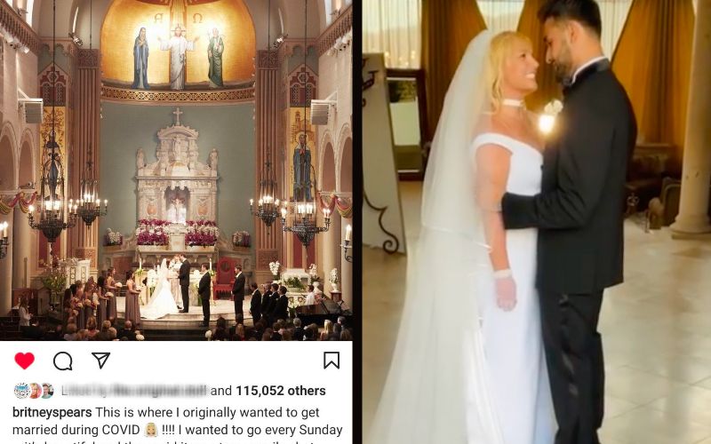 Britney Spears Wanted Wedding in Catholic Church, Says Parish Refused - Church Responds
