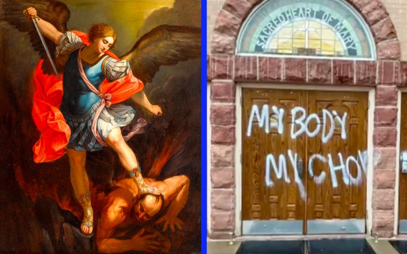 CatholicVote Calls for National St. Michael Novena Amid Ongoing Attacks on Churches & Pregnancy Centers