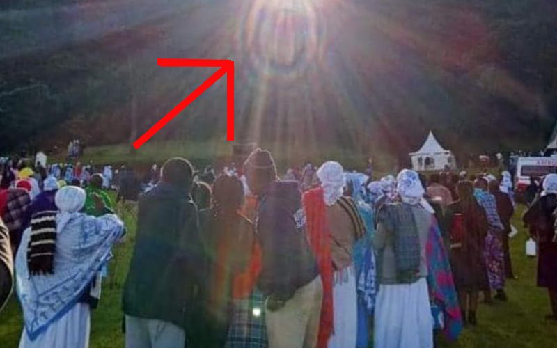 Blessed Virgin Mary Allegedly Spotted in Sunset of Viral Photo Taken in Africa