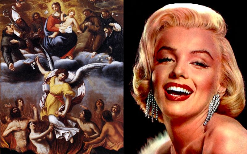 Marilyn Monroe in Purgatory? TV Host Alleges Vision of Actress Suffering in Flames