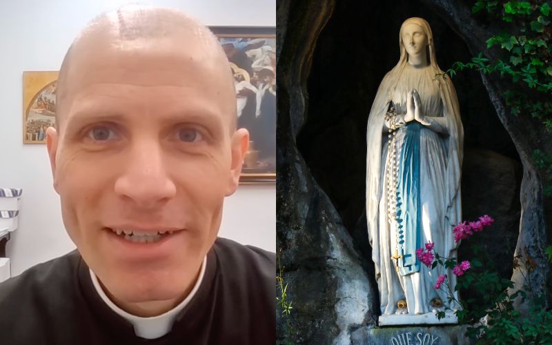 Priest With Brain Tumor Says He Was Healed While Visiting Lourdes: "I'm Very Excited"