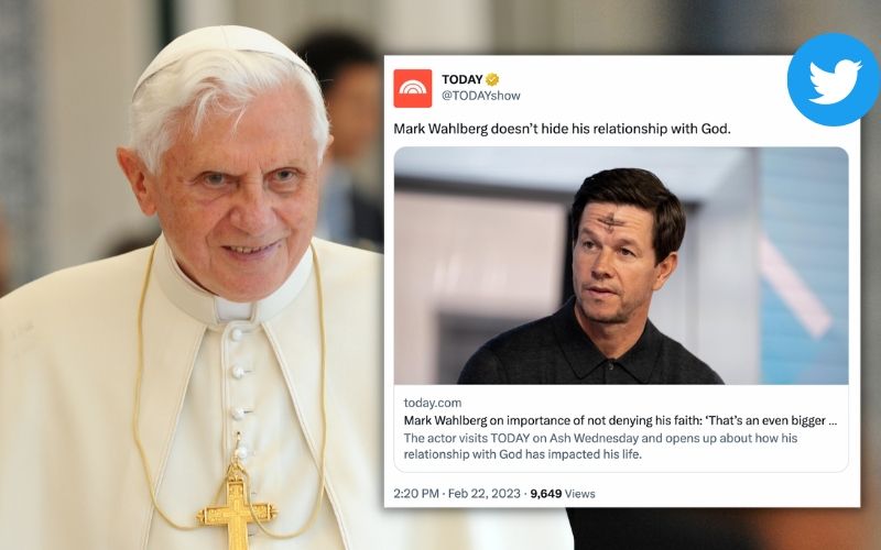Mark Wahlberg Quotes Pope Benedict XVI in Ash Wednesday Interview on 'Today Show' (Video Inside)