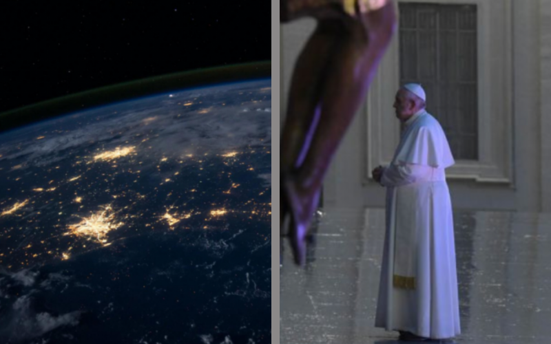 Pope Francis' Historic "Urbi et Orbi" 2020 Blessing Will Be Sent to Space Via Satellite