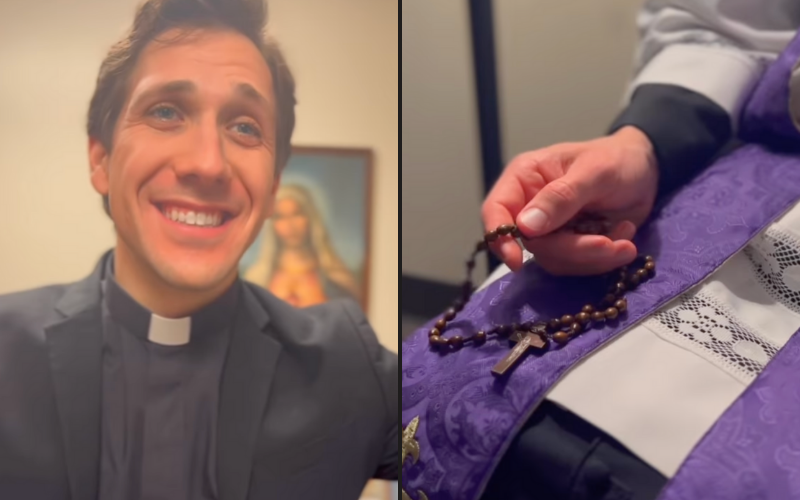 Texas Priest Hears 65 Hours of Confessions During Holy Week - Watch His Testimony!