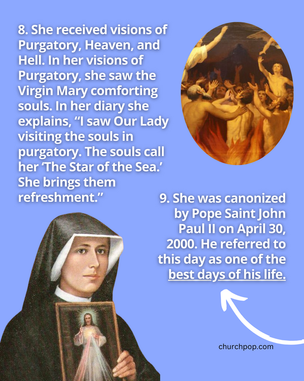 9 Amazing Facts About Saint Faustina, Mystic & Messenger of the Divine Mercy Devotion