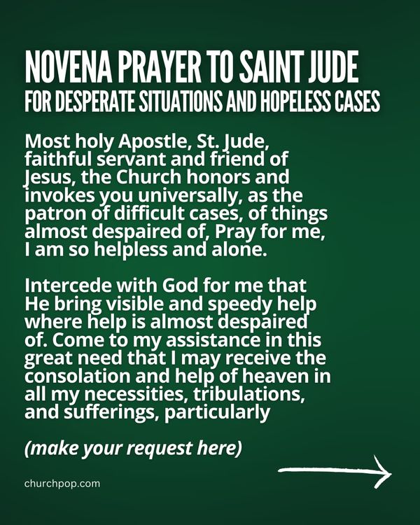 The Saint of Hopeless Cases How to Pray the Powerful Novena to Saint