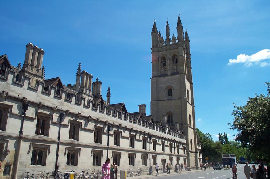 MagdalenCollege at Oxford, where Lewis taught for 30 years / Wikimedia Commons