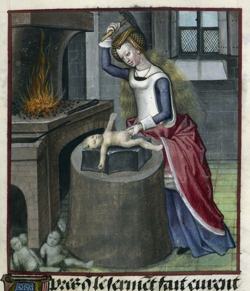 Nature forging a baby / via medievalages.net