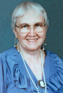 Mary Elizabeth Evans, January 9, 1922 - March 18, 1991