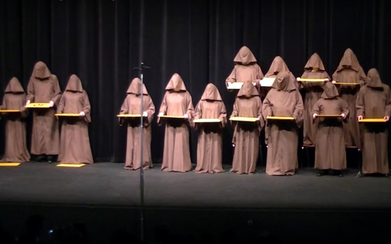 These Silent Monks "Sing" the Hallelujah Chorus In a Super Clever Way