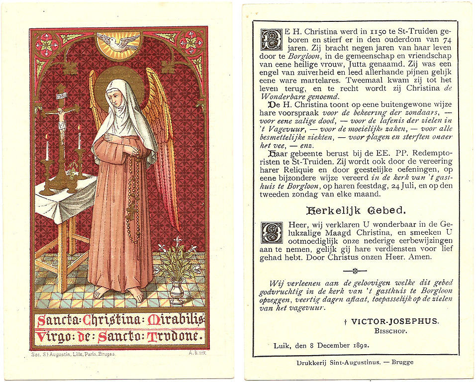 A 19th century prayer card approved by a bishop. / Public Domain, Patrick3Lopez, Wikipedia / ChurchPOP