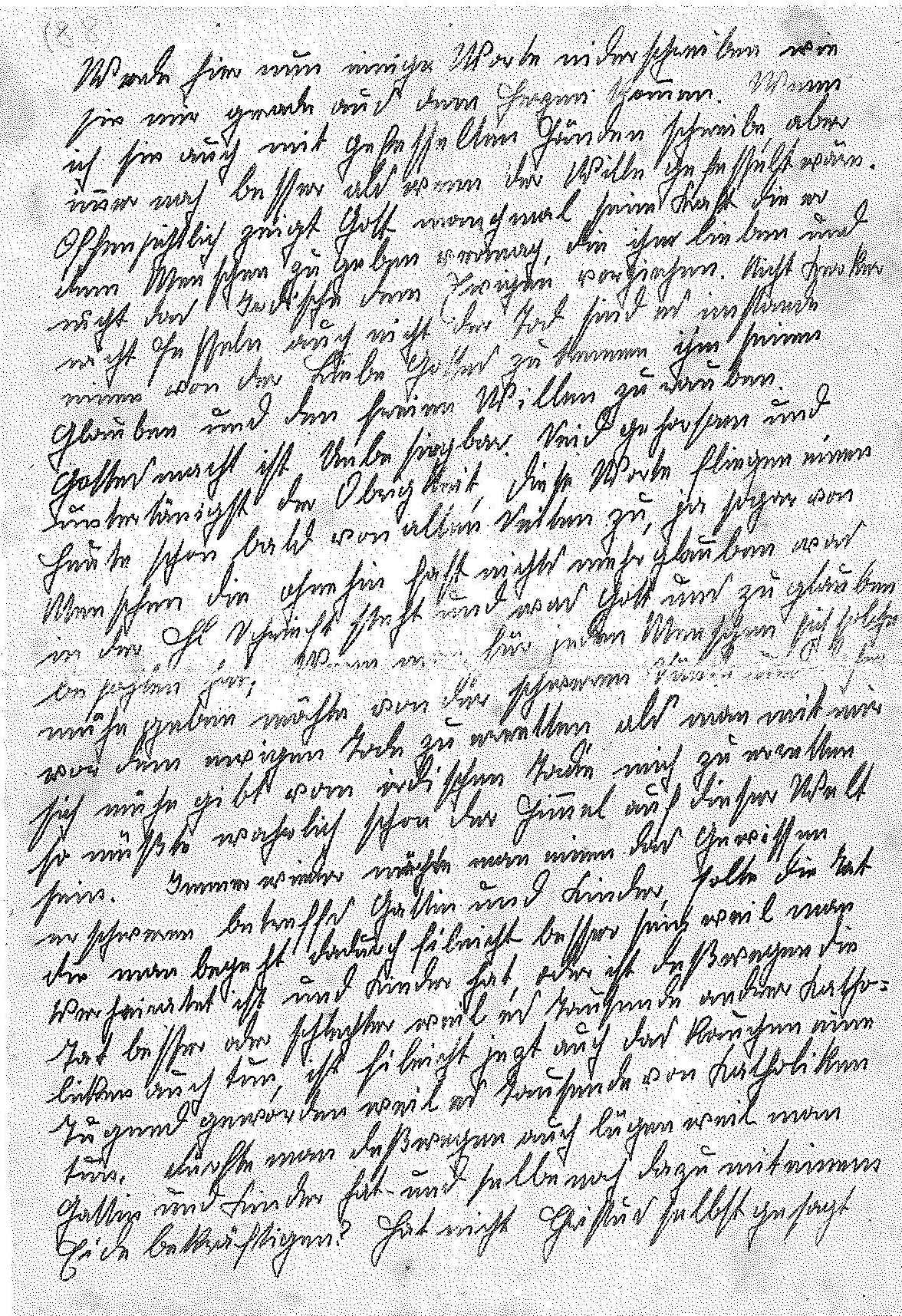 The first page of Franz’s last essay, written while he was in prison. The first sentence reads, “Now I’ll write down a few words as they come to me from my heart. Although I am writing them with my hands in chains, this is still much better than if my will were in chains.”/Styria Verlag. Used with permission