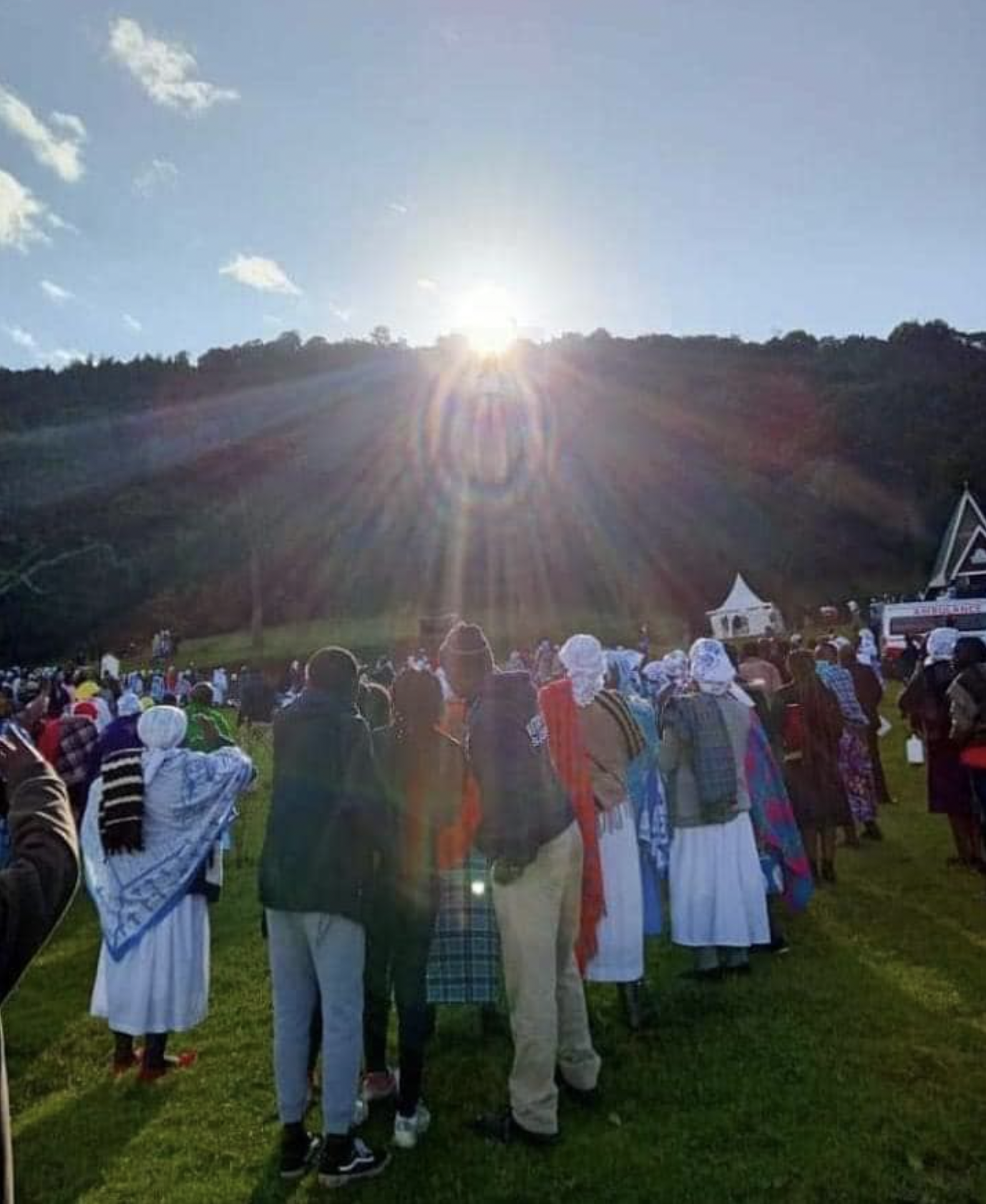 virgen maría vista en africa